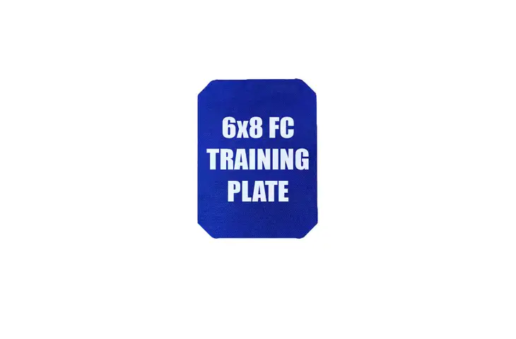 Custom Armor Group Non Ballistic Blue Marked SAPI Training Plate - view 3